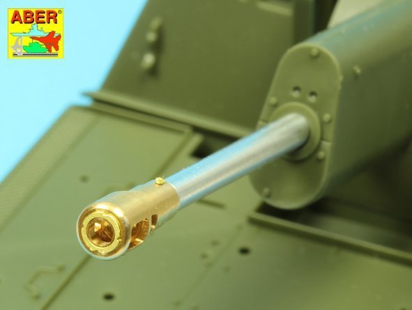 Aber 35L-202 Soviet 76,2mm ZiS-3 barrel for SELF-PROPELLED GUN SU-76M (1:35)