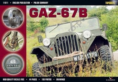 Kagero 11011 GAZ-67B (bez kalkomanii) EN/PL