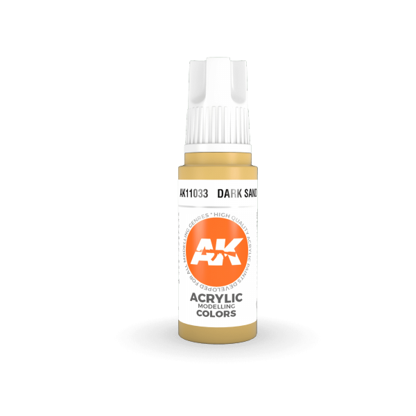 AK Interactive AK11033 Dark Sand 17ml