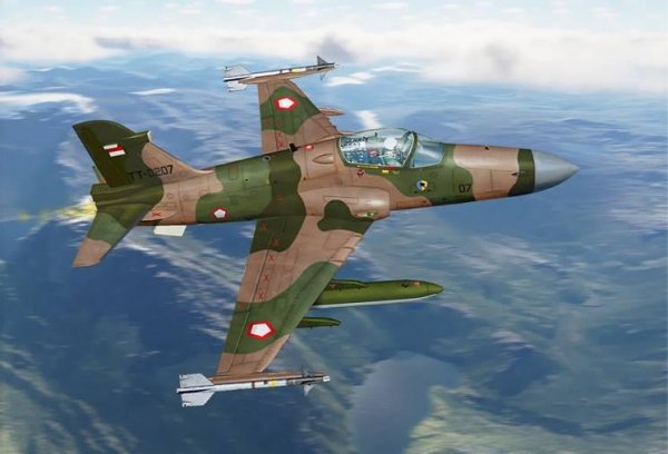 A&amp;A Models 7252 Hawk 209 light fighter (Indonesian A.F.) 1/72