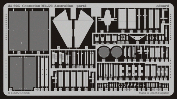 Eduard 35925 Centurion Mk.5/1 Australian 1/35 (AFV CLUB)