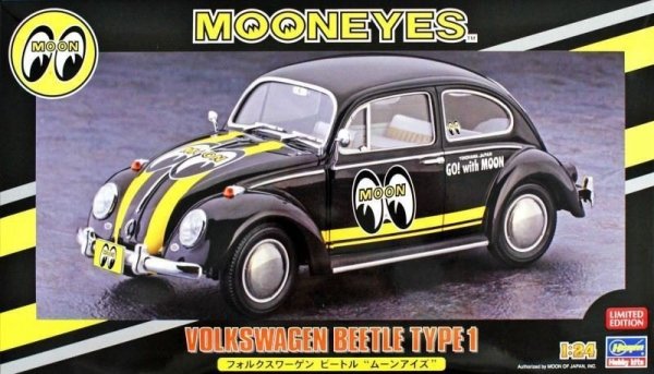Hasegawa 20338 Volkswagen Beetle Moon Eyes 1/24