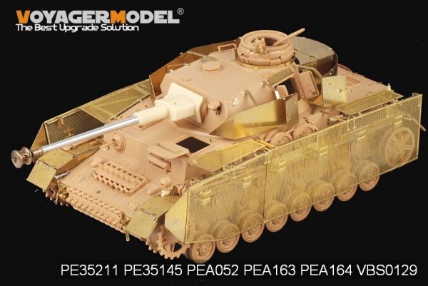 Voyager Model PEA164 WWII German Panzer.IV Ausf.J &quot;Thoma shields&quot; wire mesh schürzen (For All) 1/35