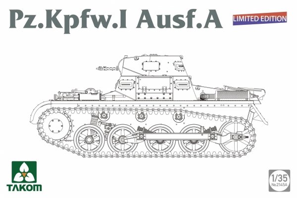 Takom 2145A Pz.Kpfw. I Ausf. A