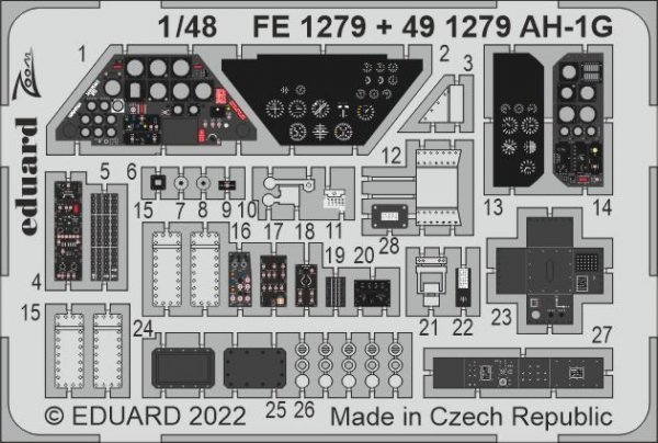 Eduard FE1279 AH-1G SPECIAL HOBBY 1/48