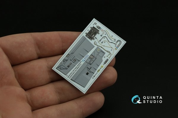 Quinta Studio QD32180 F-104S 3D-Printed coloured Interior on decal paper (Italeri) 1/32
