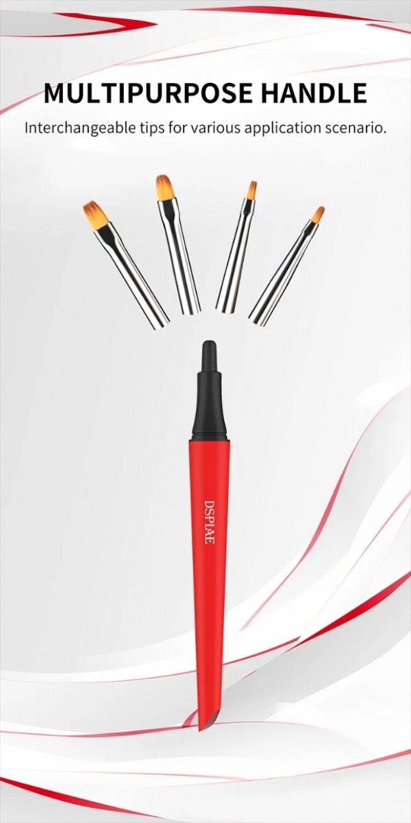 DSPIAE PT-FB Phoenix Plume Interchangeable Fine Detailing Brush Handle / Phoenix Plume Wymienny uchwyt pędzla do precyzyjnych detali