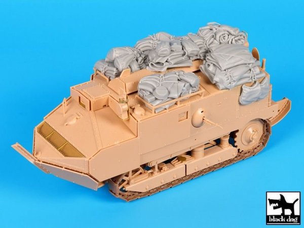Black Dog T35194 Schneider CA accessories set 1/35