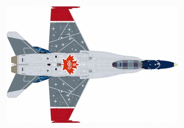 Kinetic K48150 CF-188A RCAF Centennial Demo Team 1/48