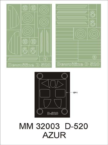 Montex MM32003 D-520 Azur 1:32