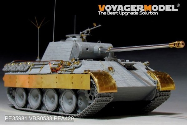 Voyager Model PE35981 WWII German Panther A Tank Basic For TAKOM 1/35