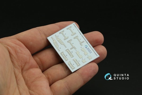 Quinta Studio QP48027 F-16 block 40/42 reinforcement plates (Hasegawa) 1/48