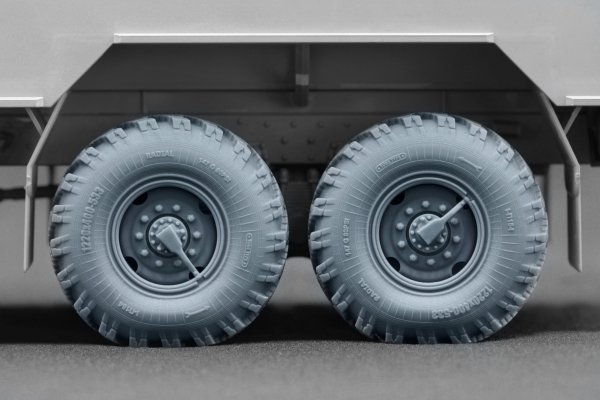 ScaleX WM 35008S Kamaz 4310 Sagged wheel set (for ICM) 1/35