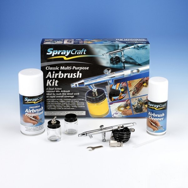 SprayCraft SP50K Classic Multi-Purpose Airbrush Kit 0,5 mm