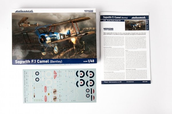 Eduard 8485 Sopwith F.1 Camel (Bentley) 1/48