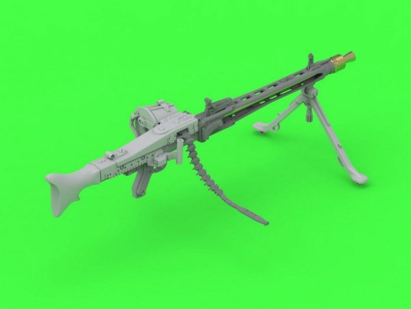 Master GM-35-024 MG-42 - niemiecki karabin maszynowy (7.92mm) - kompletny karabin - zawiera elementy toczone, żywiczne, fototrawione (1 szt.) 1/35