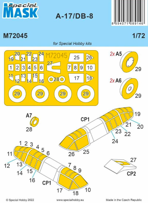 Special Hobby M72045 A-17/ DB-8 1/72
