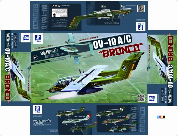 Kitty Hawk 32004 OV-10A/C Bronco 1/32