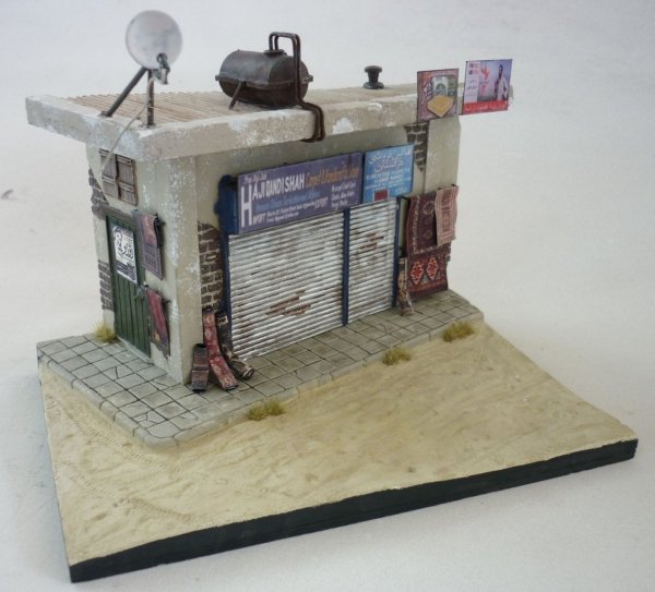 RT-Diorama 35268 Diorama-Base: &quot;The carpet shop&quot; 1/35
