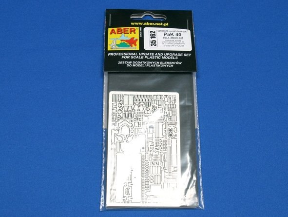 Aber 35162 Niemiecka armata przeciwpancerna PaK40 cz1 zestaw podstawowy (AFV) (1:35)