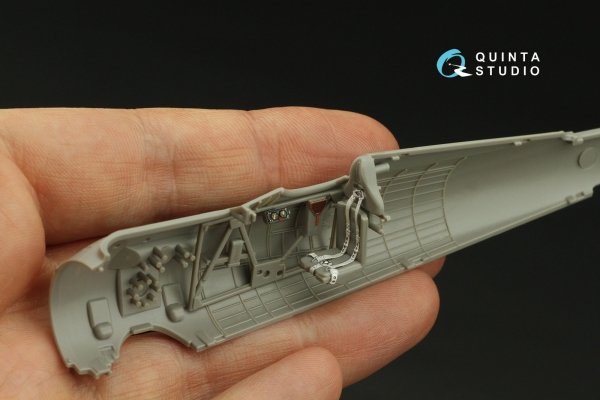 Quinta Studio QD48335 PZL P.11c 3D-Printed &amp; coloured Interior on decal paper (Arma Hobby) 1/48