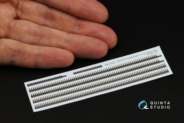 Quinta Studio QD35140 Soviet-Russian 12.7 ammunition belts (All kits) 1/35