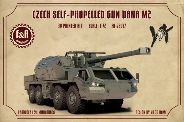 F&amp;A Miniatures FA-72037 Dana M2 1/72