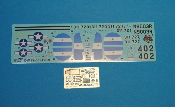 Dora Wings 72005 Bell P-63E-1-BE Kingcobra 1/72