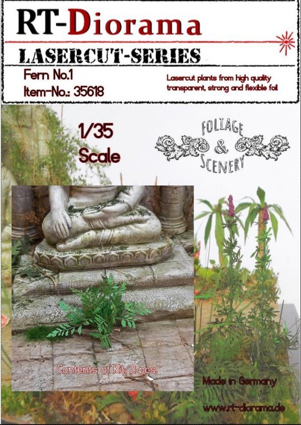 RT-Diorama 35618 Fern No.1 1/35