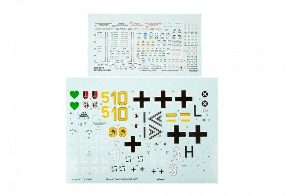 Eduard 82165 Bf 109G-2 Profipack edition 1/48