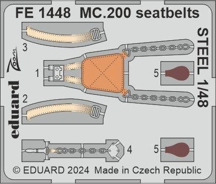 Eduard BIG49417 MC.200 ITALERI 1/48