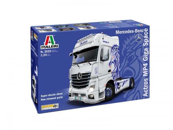Italeri 3935 Mercedes-Benz ACTROS MP4 Giga Space 1/24