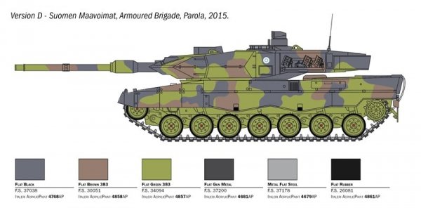 Italeri 6567 LEOPARD 2A6 1/35