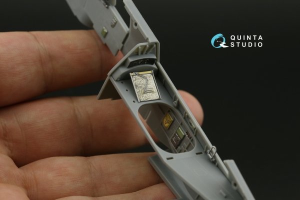 Quinta Studio QDS-48534 Fairey Fulmar Mk.II 3D-Printed &amp; coloured Interior on decal paper (Trumpeter) (small version) 1/48