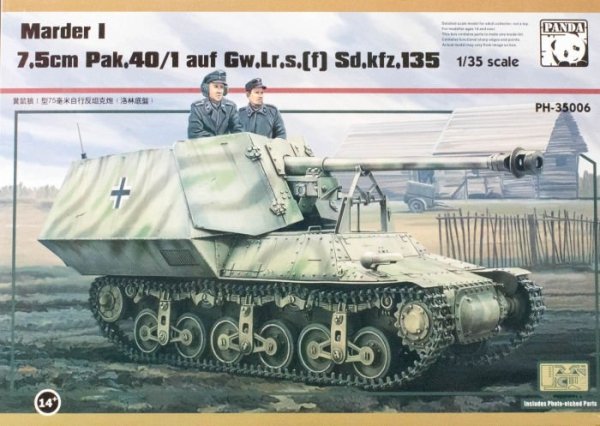Panda Hobby 35006 Marder I 7.5cm Pak 40/1 auf Gw.Lr.s(f) Sd.Kfz. 135 1/35