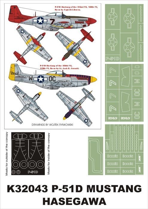 Montex K32043 P-51D Mustang 1/32