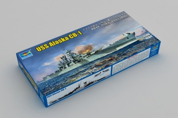 Trumpeter 06738 USS Large cruiser Alaska 1/700