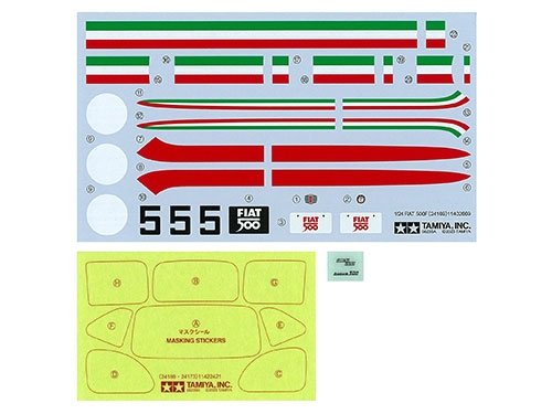 Tamiya 24169 Fiat 500F 1:24