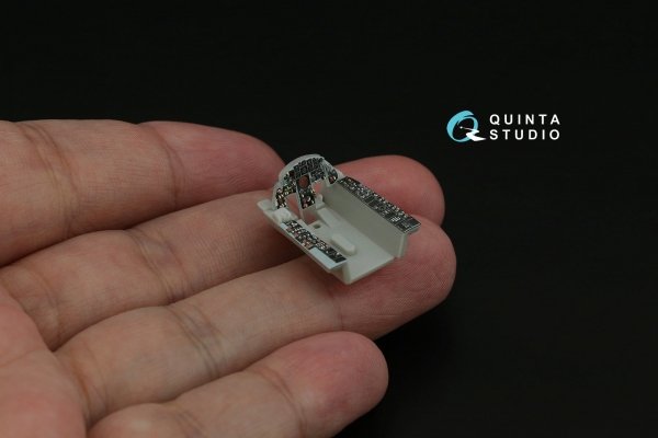 Quinta Studio QD72101 F-104S 3D-Printed &amp; coloured Interior on decal paper (Hasegawa) 1/72