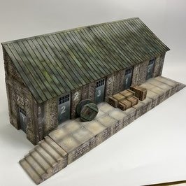 RT-Diorama 35023 RAILROAD WAREHOUSE 1/35