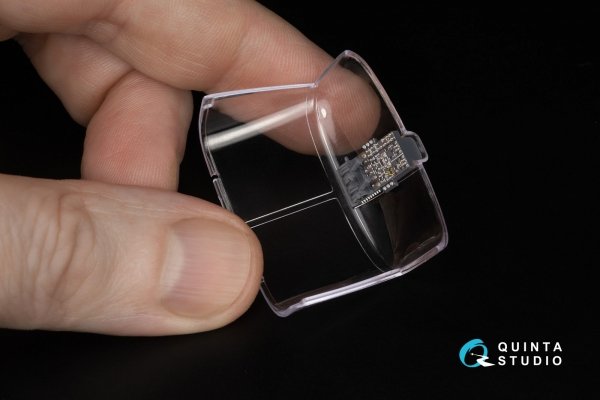 Quinta Studio QD+48484 Lynx Mk88A 3D-Printed &amp; coloured Interior on decal paper ( Airfix )( with 3D-printed resin parts ) 1/48