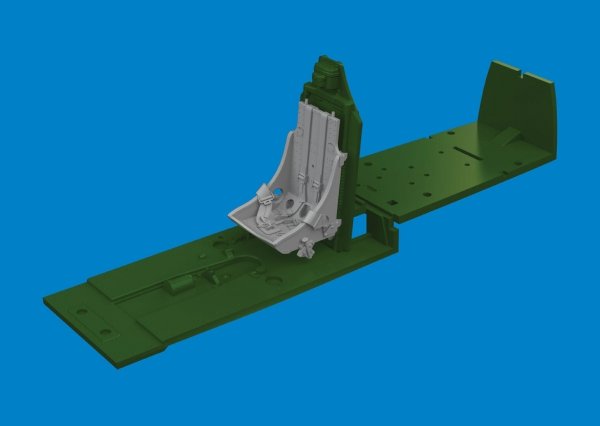 Eduard 6481039 P-51B/ C seat w/ integral belts Type 1 PRINT EDUARD 1/48