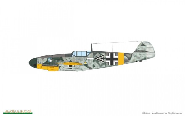 Eduard 70154 Bf 109F-2 ProfiPACK 1/72