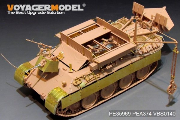 Voyager Model PE35969 WWII German Bergepanther Ausf.A (Early type,Panther A tool holders) Basic For MENG SS-015  1/35