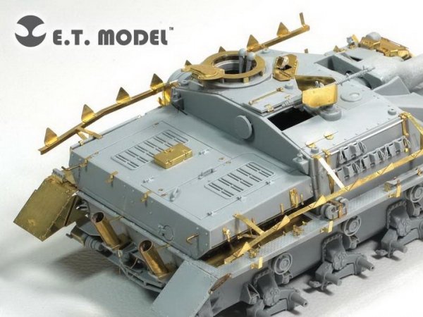 E.T. Model E35-137 WWII German Stug.IV (Late Production) Basic (For DRAGON Smart Kit) (1:35)