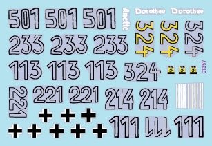 Star Decals 35-C1357 East Front Tigers s.Pz.Abt. 501 1943-44 1/35