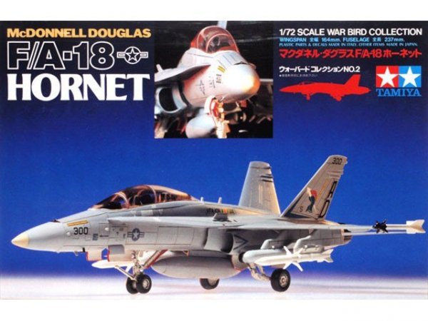 Tamiya 60702 McDonnell Douglas F/A-18 Hornet (1:72)