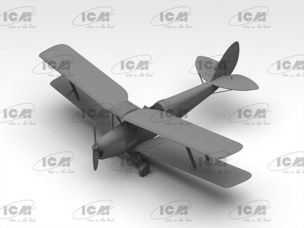 ICM 32035 DH.82 Tiger Moth British Training Aircraft 1/32