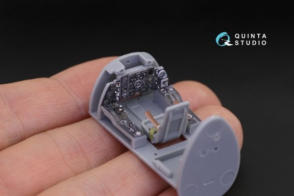 Quinta Studio QD48184 La-11 3D-Printed &amp; coloured Interior on decal paper (HobbyBoss) 1/48