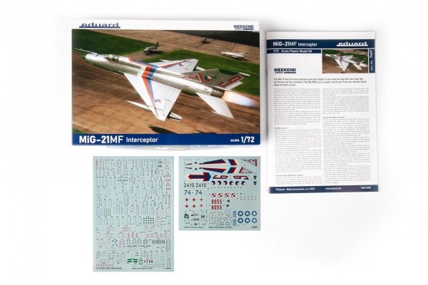 Eduard 7469 MiG-21MF Interceptor Weekend edition 1/72